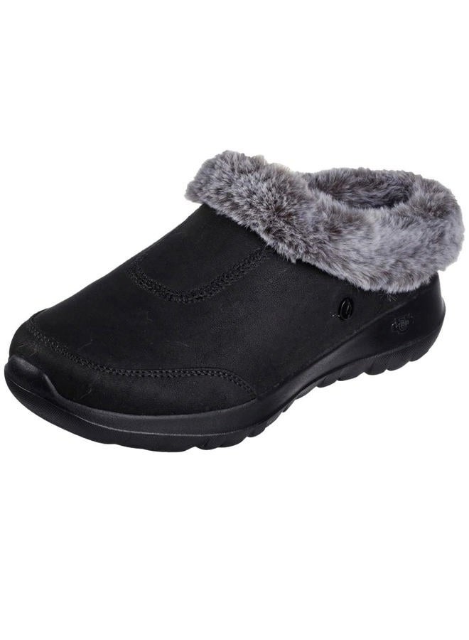 SKECHERS Women's On-The-go Joy-Gratify Mule, Black/Grey, 5.5 - Image 1