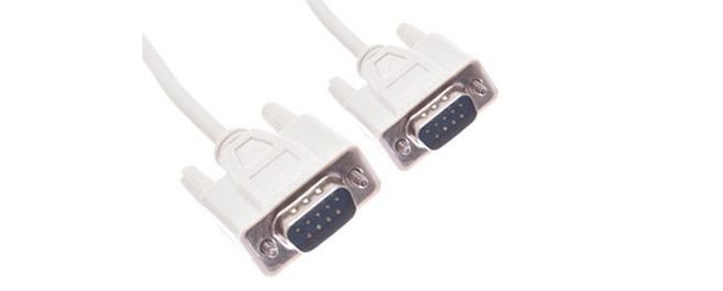 CARE CASE DB9 male to male M/M Cable Serial RS232 to RS-232 cable 1.5 m,Grey - Image 1