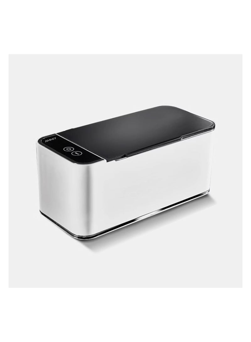 Zikra Ultrasonic Jewelry Cleaner, Jewelry Cleaner Machine, 17oz 46KHZ Professional Ultrasonic Machine with 4 Modes Digital Timer Tank, One-Touch Operation for Eyeglasses, Jewelry, Watches, All Dental - Image 1