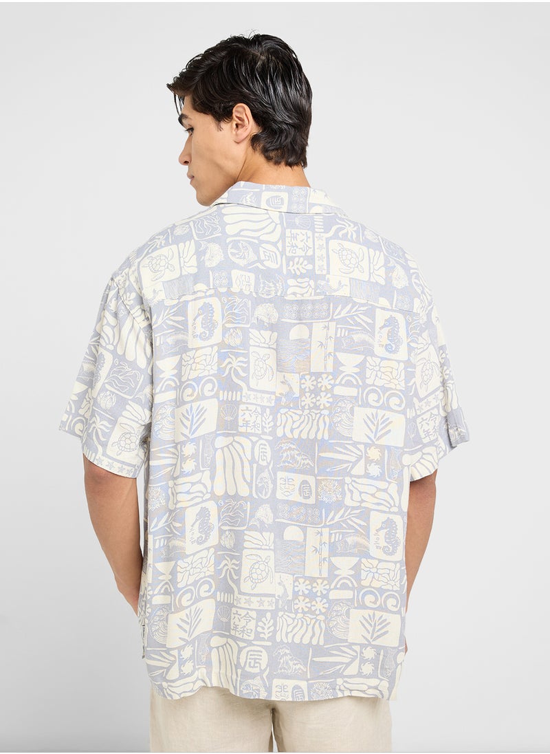 JACK & JONES Jjwayne Wayne Printed Shirt  - Image 2