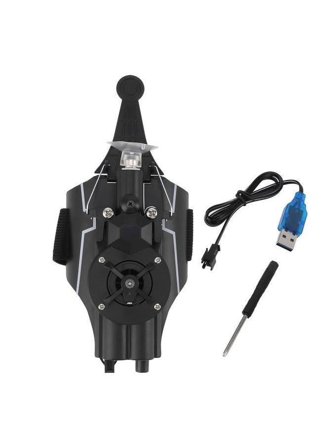 NIBEMINENT Web String Launcher Toy Rechargeable Hand Eye Coordination Automatic for Children Black  - Image 1