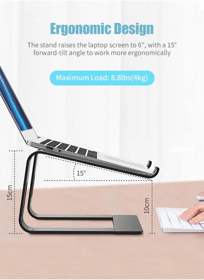 APEX Laptop Stand, Ergonomic Aluminum Laptop Computer Stand, Detachable Laptop Riser Notebook Holder Stand  - Image 4