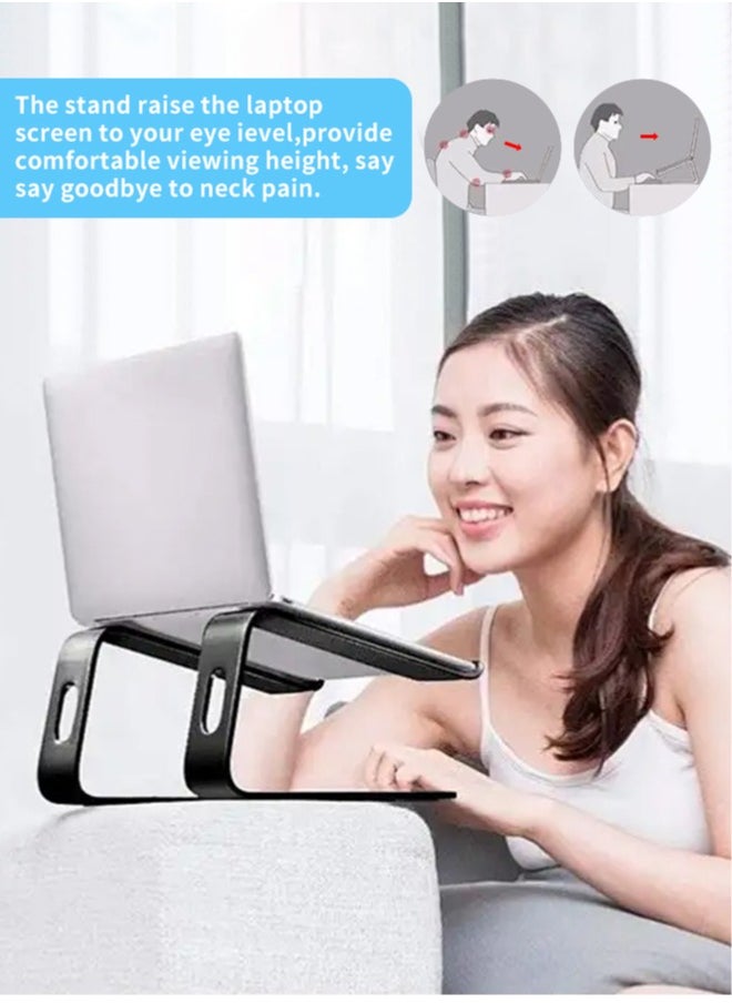 APEX Laptop Stand, Ergonomic Aluminum Laptop Computer Stand, Detachable Laptop Riser Notebook Holder Stand  - Image 2