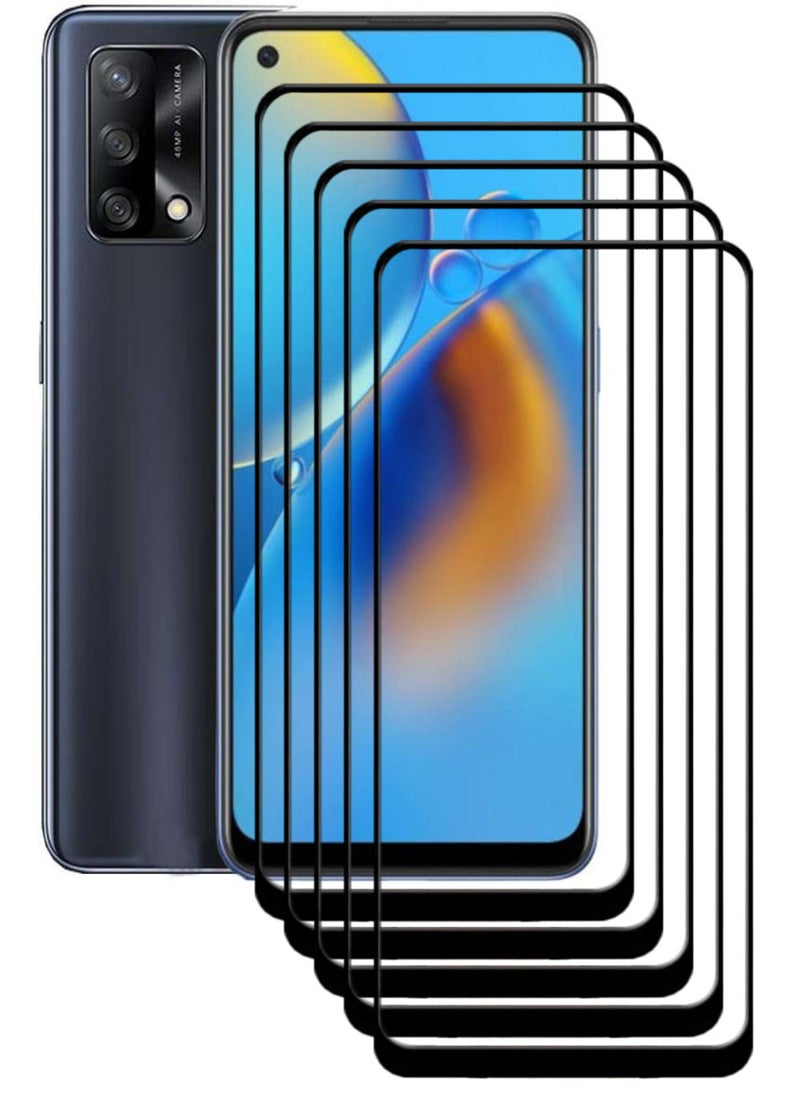 ACLIX 5 Pieces Antistatic ESD Dustproof Premium Quality High Definition Tempered Glass Screen Protector Designed For Oppo A74 - Image 1