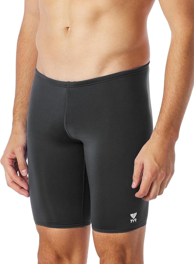 TYR Men's Durafast One Jammer Swimsuit in Black - Image 1