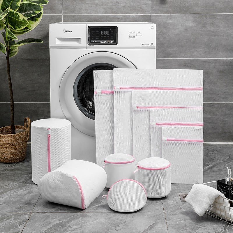Thickened Laundry Bag Mesh for Washer Pink Coarse Net 