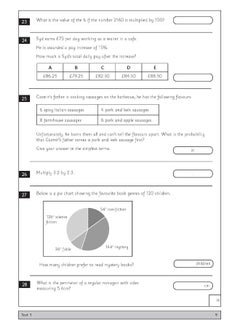 11+ Mathematics Tests Ages 10-11  - Image 4