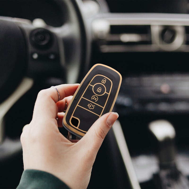 Anti Protector Cover Button Car Key Sleeve Tpu key Holder Case Cover Easy Installation Automotive Key Accessories - Image 5