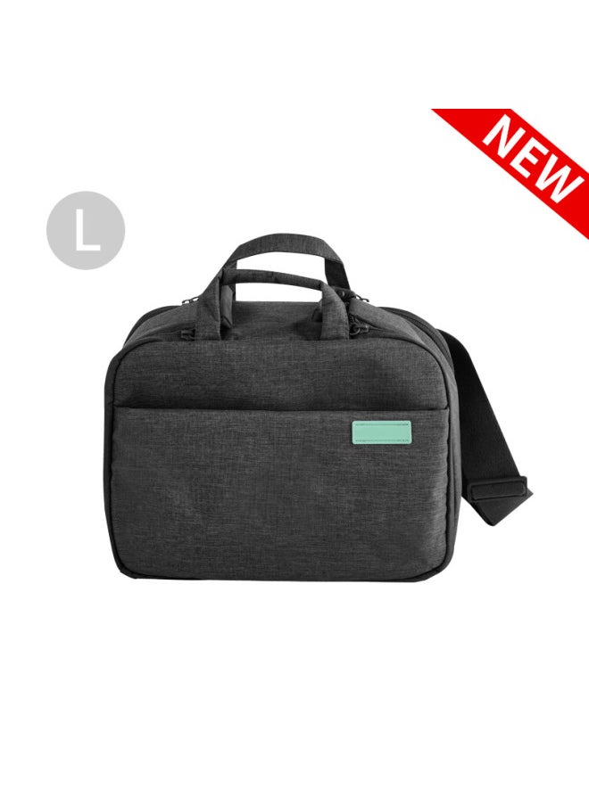 Generic 2024 Large Capacity Lightweight Shoulder Handbag Photography Bag SLR Backpack Micro Single Camera Bag Canon Bag-Color:Black-l Size  - Image 1
