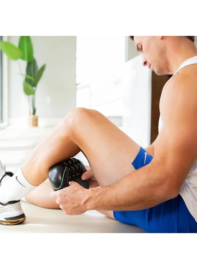 جهاز مساج رول كهربائي Powered Rolling Massager ، بطارية قابلة للشحن حتى 4 ساعات –3 سرعات دوران - لتخفيف آلام العضلات والرقبة والكتفين - Image 4