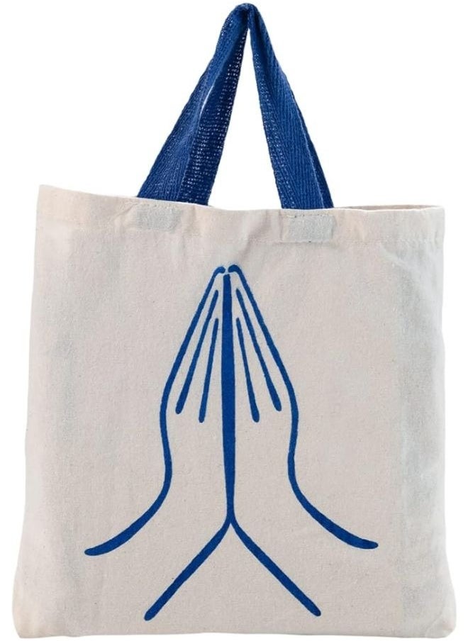 earthsave Earthsave Namaste Bag Bundle of 10 Reusable Eco Friendly Cotton Bags.  - Image 1