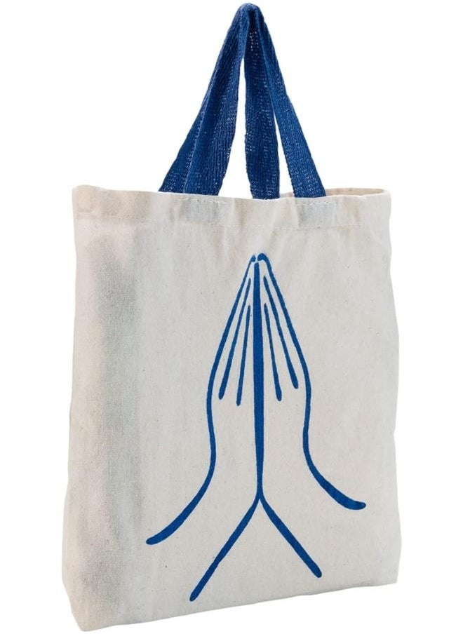 earthsave Earthsave Namaste Bag Bundle of 10 Reusable Eco Friendly Cotton Bags.  - Image 2