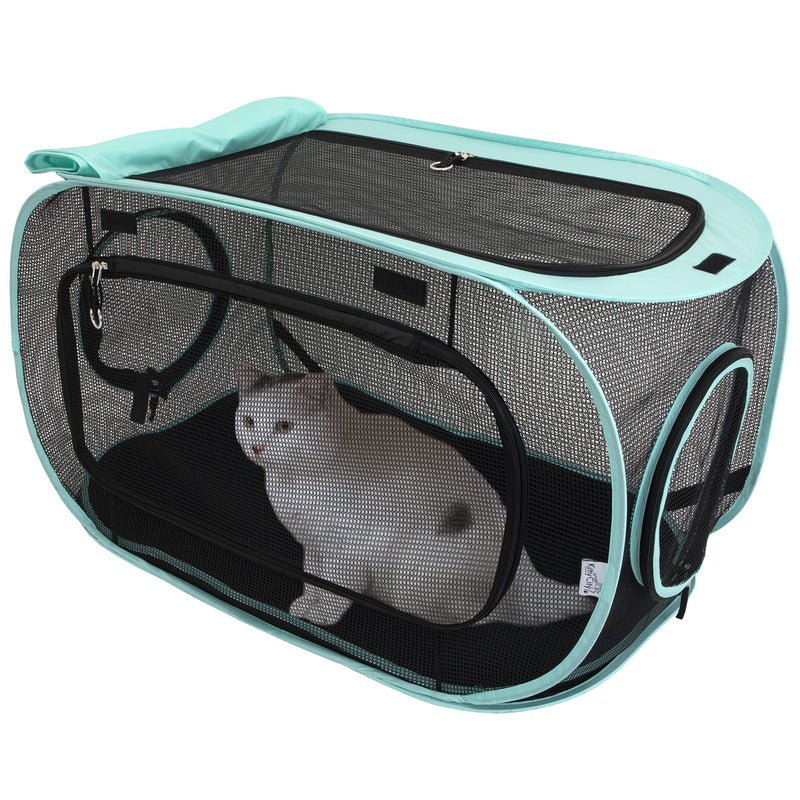 Kitty City Outdoor Catio Furniture and Play Kits for Cats Outdoor Kennel