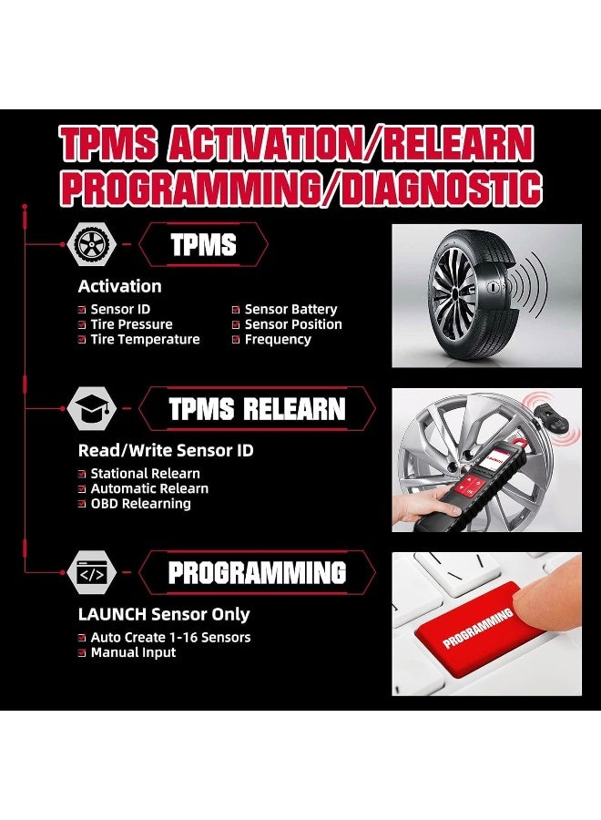 Launch LAUNCH X431 i-TPMS Handheld Tire Pressure Monitor  - Image 5