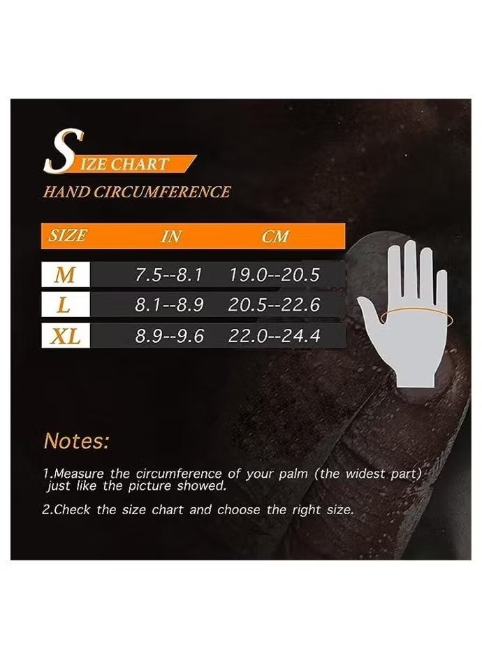 MUMO Workout Gloves for Men and Women, Exercise Gloves for Weight Lifting, Cycling, Gym, Training, Breathable and Snug fit (Black) - Image 3