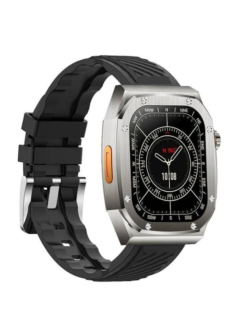 ELTRAZONE LG61 MAX Smart Watch with 2 Straps – Stylish & Functional Fitness Tracker, Heart Rate Monitor, Waterproof Design for Men and Women, Perfect for Everyday Use - Image 5