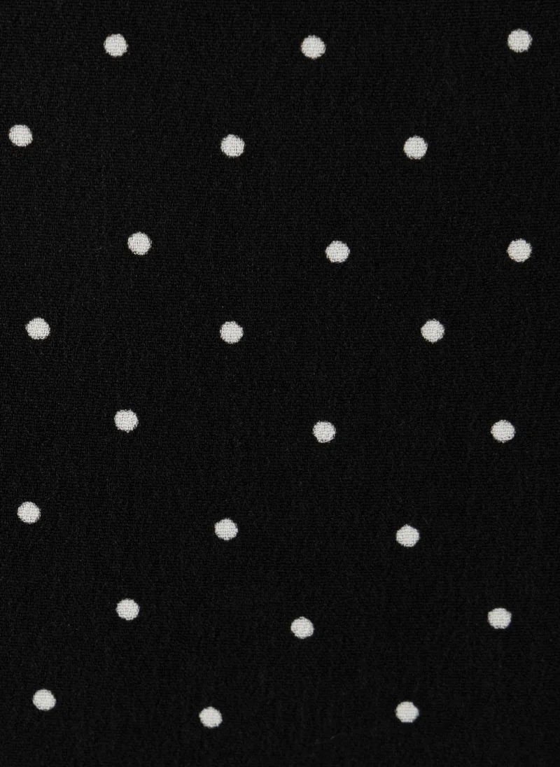 Lichi  Small polka dot midi skirt for Women | Best Price UAE