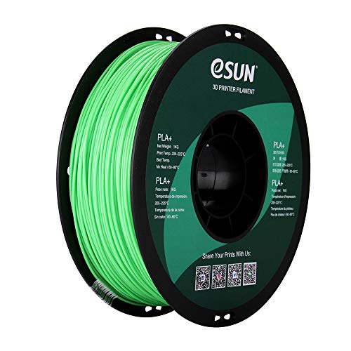 eSUN PLA PRO PLA 3D Printer Filament Dimensional Accuracy 003mm 1kg Spool 175mm Peak GreenLight Green Pantone 359C - Image 1