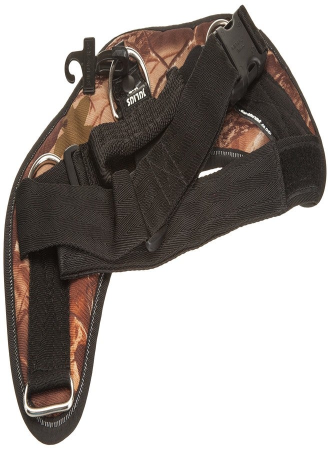 JULIUS K9  Julius-K9 Idc-Powerharness with Siderings Size. 0 "Woodland - Image 1