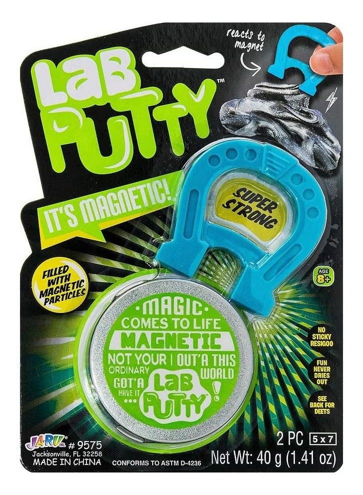 جا-رو لعبة المعجون المغناطيسية للمختبر مع أفضل معجون ذكي للتفكير مع لعبة حسية من القصدير - Image 1