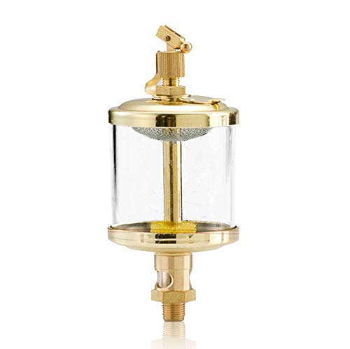 YUCHENGTECH 14 PT Sight Gravity Drip Feed Oiler Thread Needle Valve Type Oil Cup Drip Oiler 400ml
