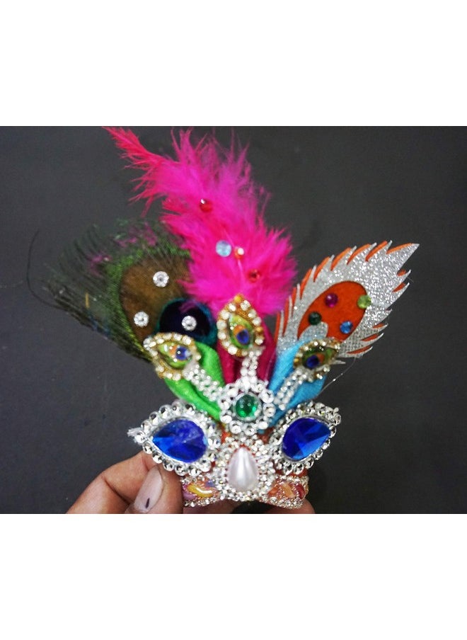 Dhinchak DHINCHAK® Laddu Gopal Pagdi Set pagdi Special for Kanha Ji Size 5 no Bhagwan Home mandir for bigLaddu Gopal  - Image 2