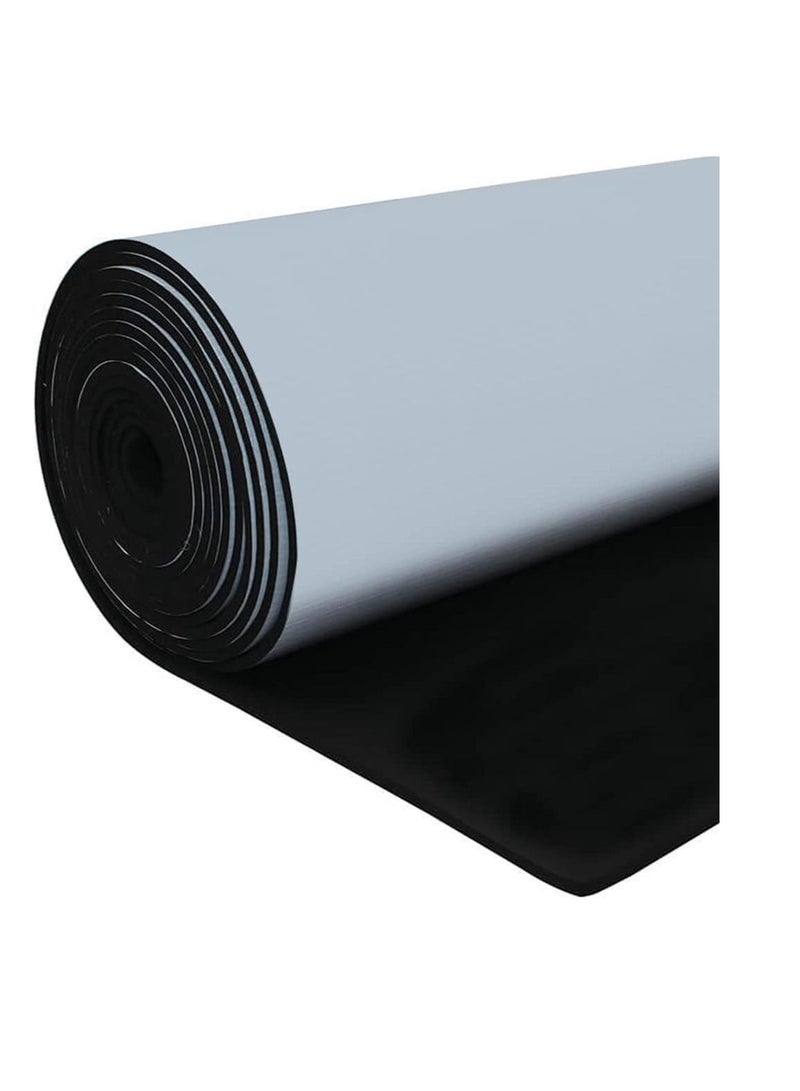 RACO RACO Pipe Insulation Foam Soft Rubber Sheet Roll to Protect Pipes and Heat Preservation Moisture-Proof Waterproof Thermal Insulation (19MM, SELF ADHESIVE) - Image 1