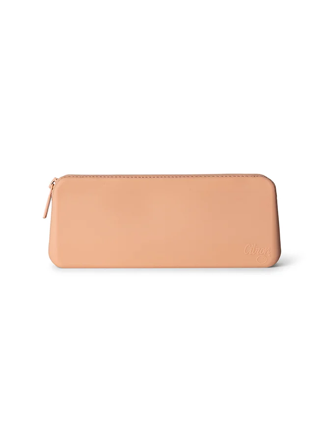 Citron Stainless Steel Cutlery Set With Pouch, Eco - Friendly Utensils For On The Go Dining - Blush Pink