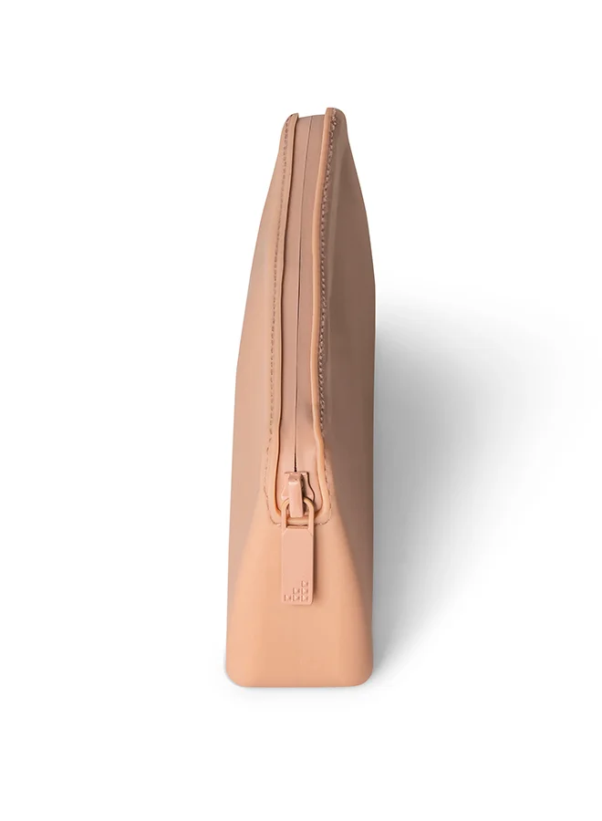 Citron Stainless Steel Cutlery Set With Pouch, Eco - Friendly Utensils For On The Go Dining - Blush Pink