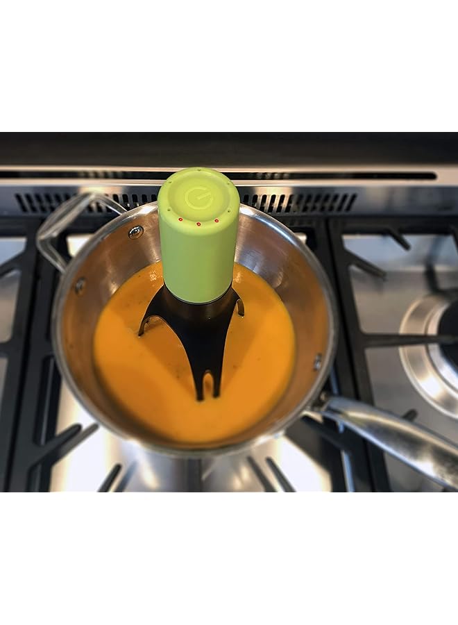 إيروريكس خلاط يدوي كهربائي قابل للتعديل على شكل مثلث أوتوماتيكي بثلاث سرعات، أدوات مطبخ محمولة، خلاط خلط البيض لخلط الفرابيه والشيكولاتة الساخنة والشاي الأخضر - Image 5