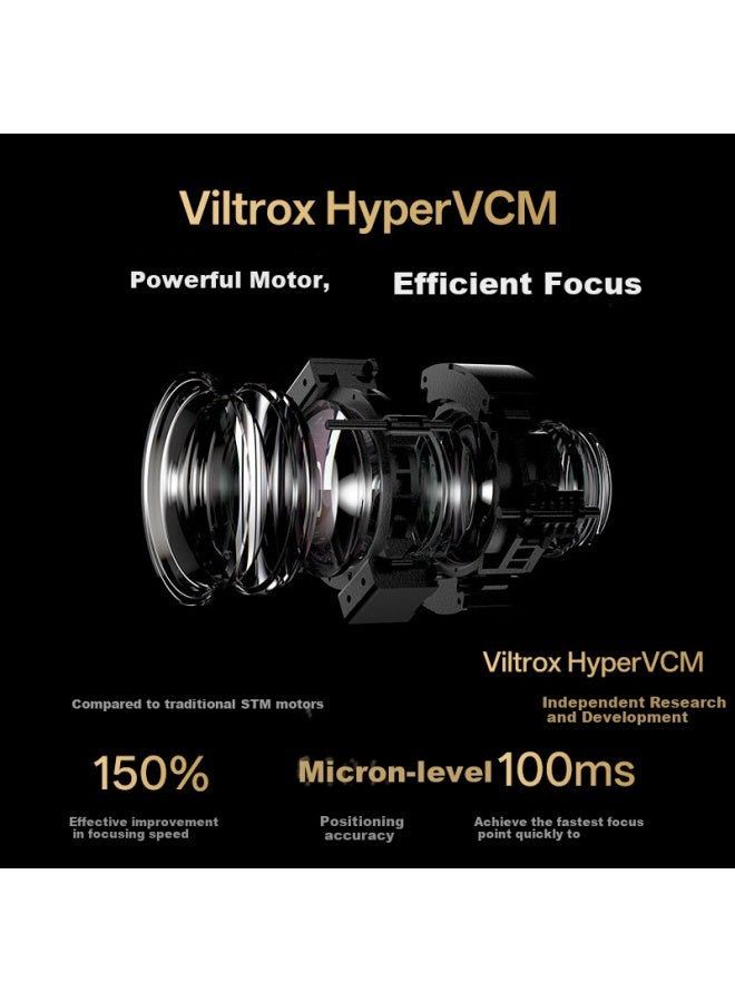 VILTROX عدسة فيلتروكس AF 35 مم F1.2 لاب في سوني كاملة الإطار بؤرة تلقائية واسعة الفتحة للكاميرات المرآة و DSLR A7m4 A7cii Zve1 - Image 2