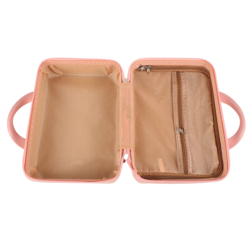 Small Makeup Suitcase Makeup Carrying Case Portable Makeup Case Makeup Organizer Case Travel Makeup Organizer Cosmetic Case - Image 4