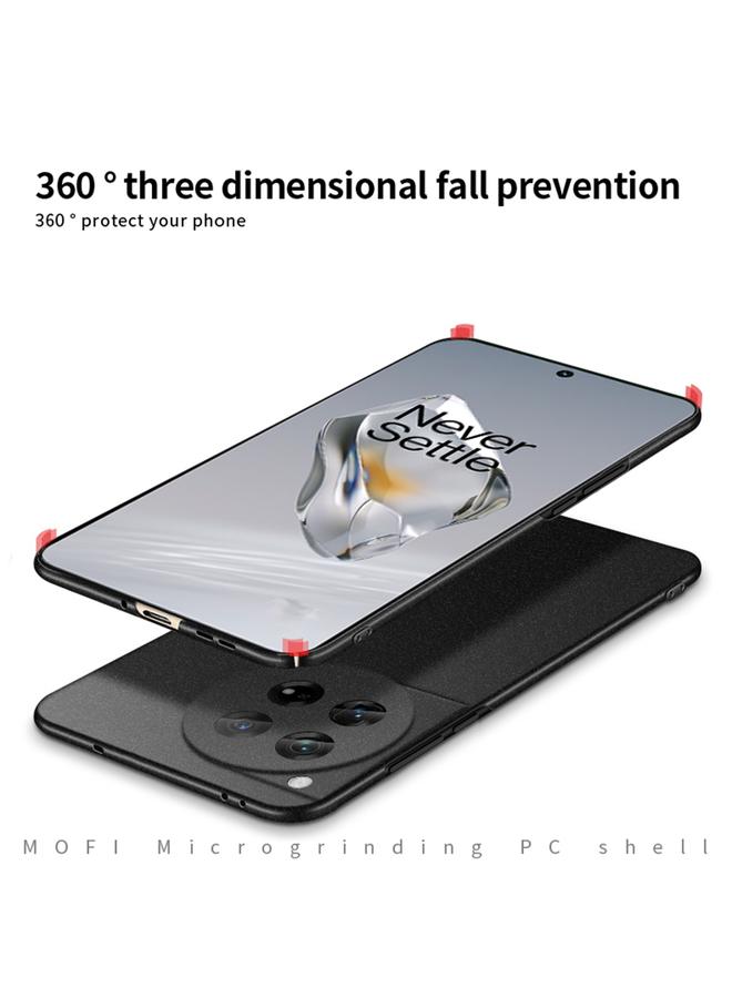 اس-توب جراب لهاتف OnePlus Ace 3 MOFI Fandun Series جراب هاتف شامل فائق النحافة مصنوع من مادة البولي كربونات غير اللامعة - Image 3