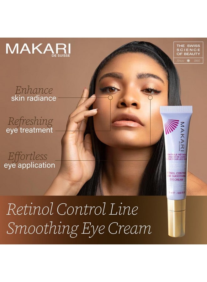 MAKARI Retinol Eye Cream - Collagen Boosting Formula for Fine Lines & Wrinkles | Rice Water, Soybean Seed Oil, Vitamin E | Reduce Puffiness, Firm Skin - Image 2