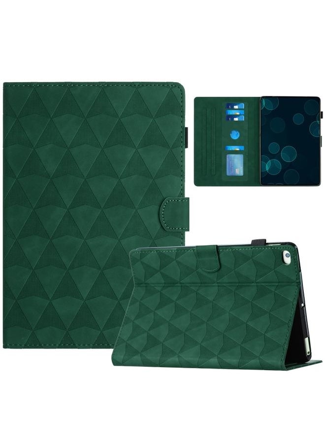 HuHa - Case Cover For iPad mini 5 / 4 / 3 / 2 / 1 Diamond Texture Embossed Leather Smart Tablet Case Green - Image 1