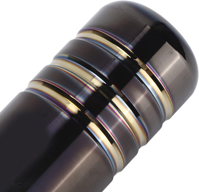 Burnt Blue Gold Gear Shift Knob, Aluminium Alloy, 13cm Universal Auto Parts - Unique Color, Comfortable Touch, Easy Installation for Cars - Image 5