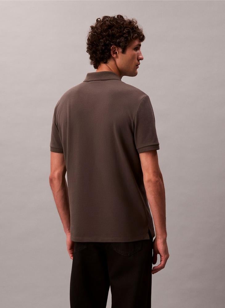 كالفن كلاين جينز قميص بولو كلاسيك قطن بيكيه - Image 2