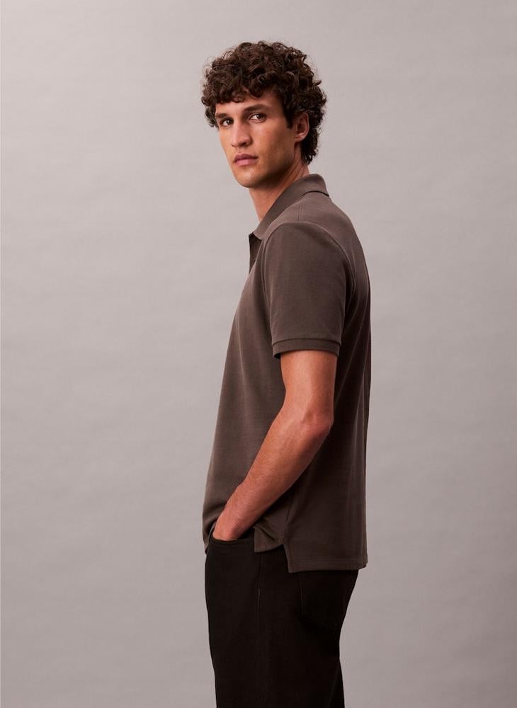 كالفن كلاين جينز قميص بولو كلاسيك قطن بيكيه - Image 3