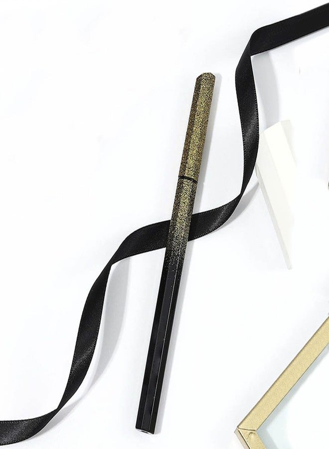 Kilshye Glitter Eyeliner Pen Shimmer Colorful Eyeliners Liquid High Pigment Eye Liner Longlasting Eyes Makeup for Women and Girls Pack of 1 (D- Gold 3) - Image 4