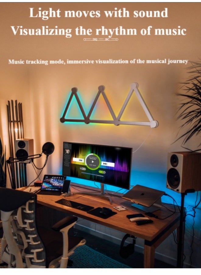 Healife 9 LED Light Cord Smart WiFi LED Wall Light Cord, 16M+ Color LED Dimmable Music Sync Game Room, Bedroom  - Image 4