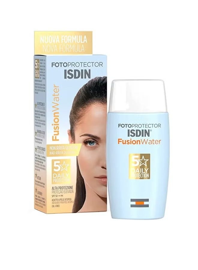 ISDIN Fotoprotector Fusion Water SPF50 Clear 50ml