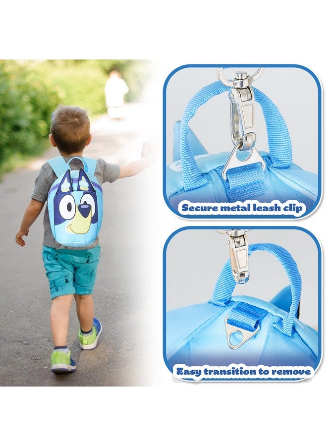 Bluey Backpack with Reins Toddler Backpack with Reins and Harness 1-4 Years (Blue) - Image 4