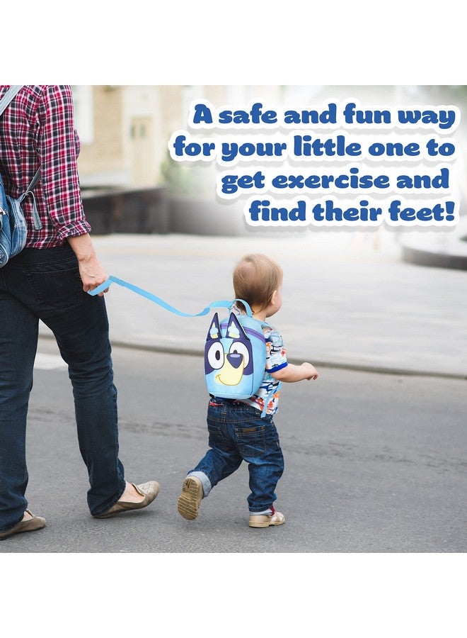 Bluey Backpack with Reins Toddler Backpack with Reins and Harness 1-4 Years (Blue) - Image 1