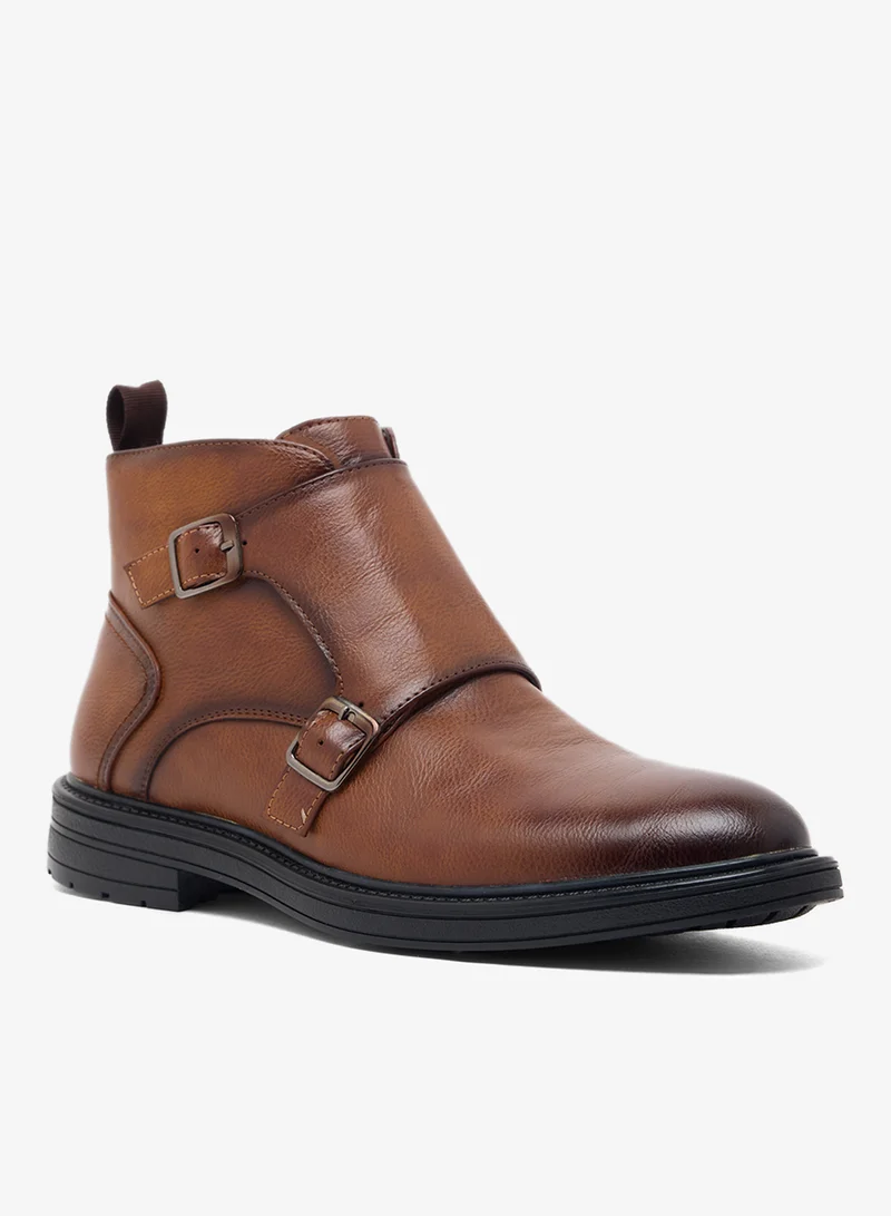 Robert Wood Monk Strap Boots