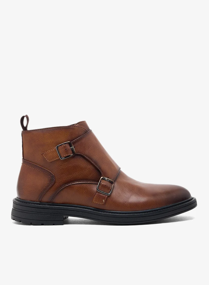 Robert Wood Monk Strap Boots