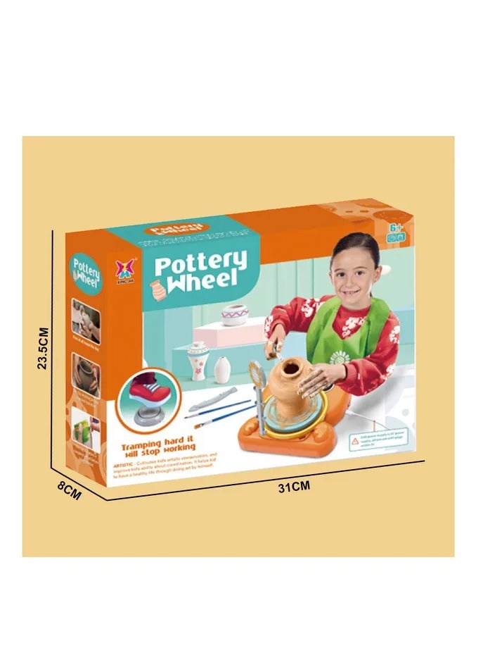STEM Cat Clay Machine Pottery Wheel Craft Kit - Image 3