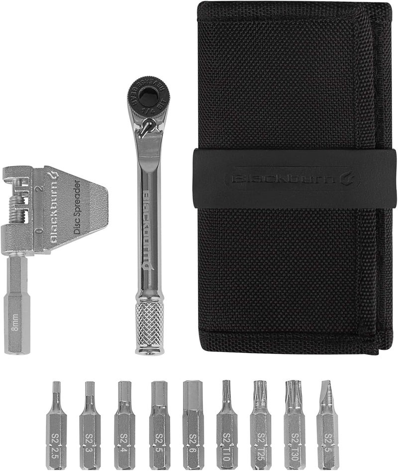 Blackburn Big Switch Ratchet Bike Multi Tool - Compact and Versatile Tool for Cycling (Black/Silver, One Size) - Image 1