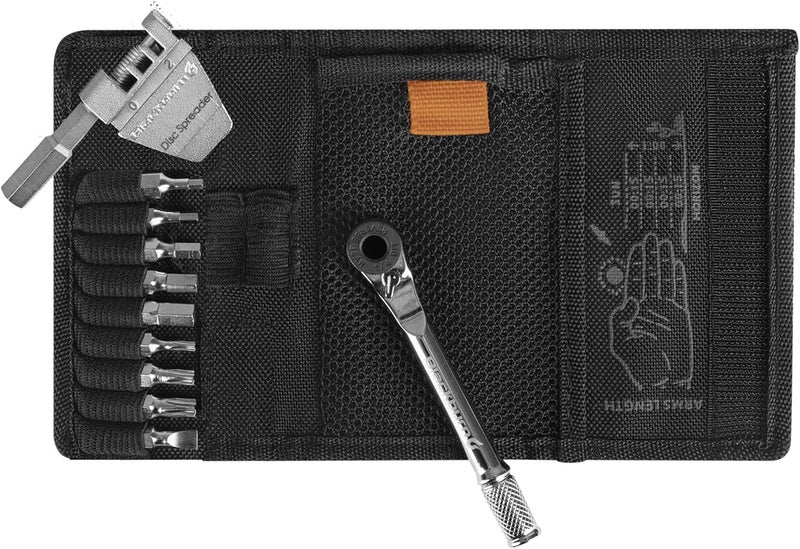 Blackburn Big Switch Ratchet Bike Multi Tool - Compact and Versatile Tool for Cycling (Black/Silver, One Size) - Image 4