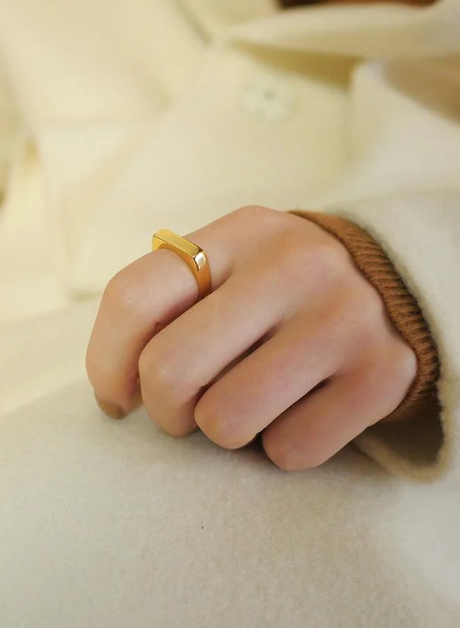 Take Two Gold Minimalist Ring