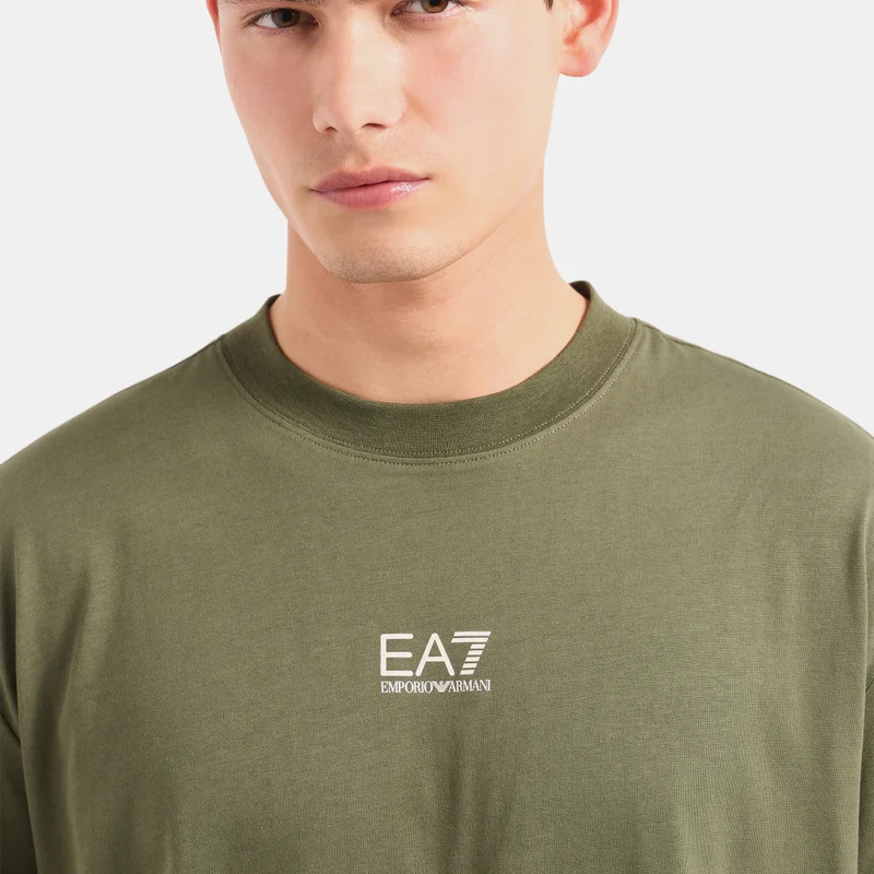 EA7 Emporio Armani Green Men's Train University T-Shirt for Men | Best Price UAE